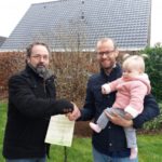 Geboortebomen uitgereikt